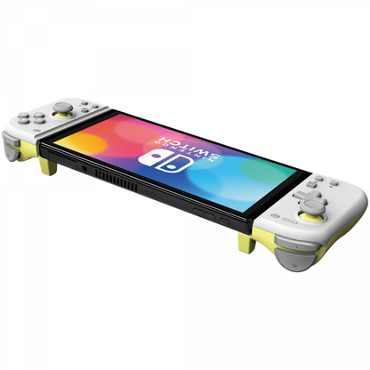 HORI Split Pad Compact - Light Gray/Yellow