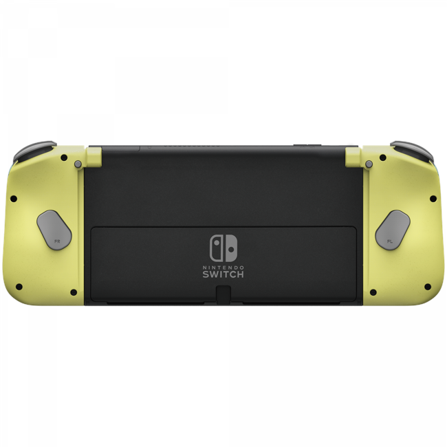 HORI Split Pad Compact - Light Gray/Yellow
